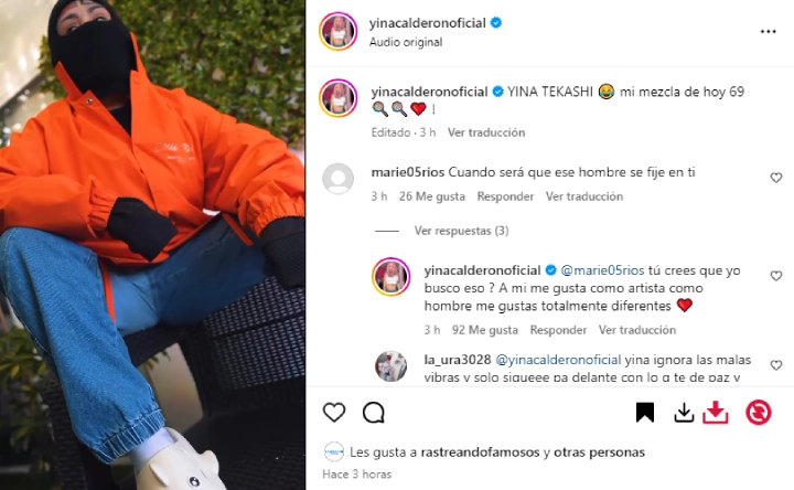 Yina Calderón Divierte con su Versión de 'Yina Tekashi' en Redes Sociales