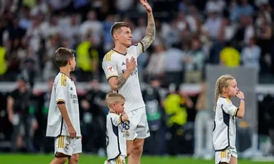 Lloró el fútbol: el último partido de Toni Kroos en el Santiago Bernabéu