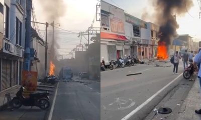 Explosión de Motobomba en Jamundí, Valle, Deja Cuatro Heridos