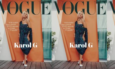 Karol G protagoniza la portada de Vogue España en julio 🌸💕