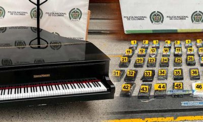 Incautan Más de 115 Kilos de Cocaína Ocultos en Pianos en el Aeropuerto El Dorado de Bogotá