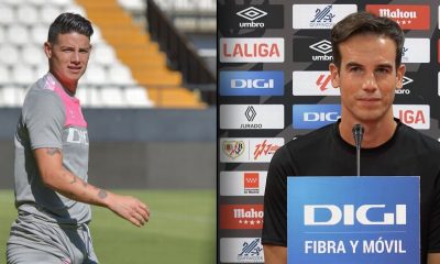 Iñigo Pérez Defiende a James Rodríguez: “Estoy Encantado de Tenerlo”